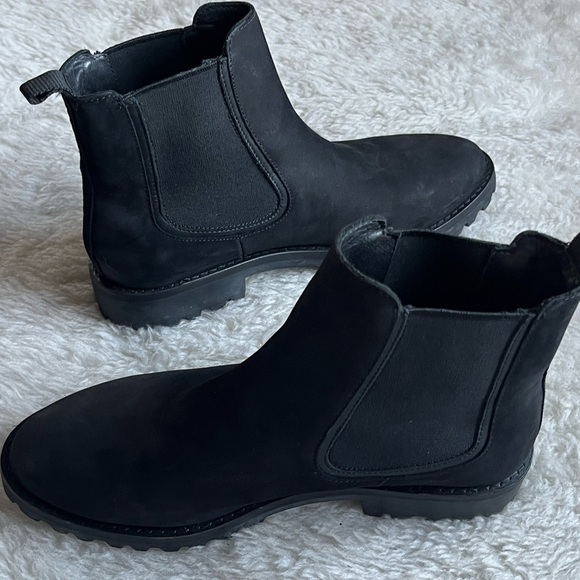 Thursday Boot Co Black Matte Leather Chelsea Boots size 9.5 - Picture 6 of 10